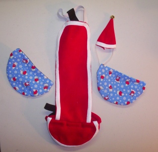 santa goose diaper holder